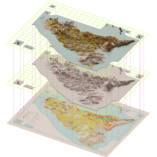 composite 3d shaded relief map